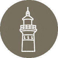 ringkobingskjernmuseum lighthouse leuchtturm hvide sande leuchtfeuer Sticker