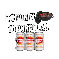 Carne Asada Cerveza Sticker by Carta Blanca MX