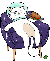 Cat Food Sticker by CatPaw.cl