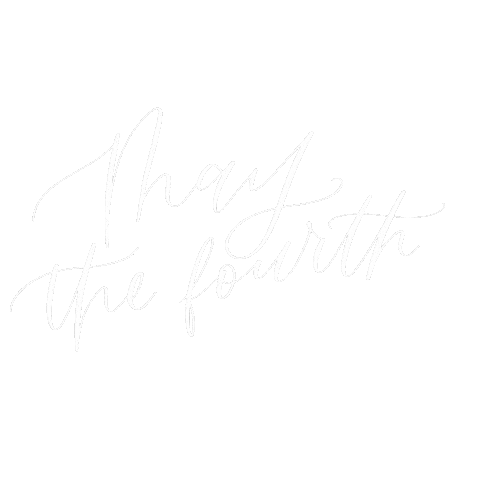 May The 4Th Star Wara Sticker