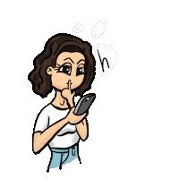 Thinking Question Sticker