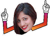 Anuska Sticker by BORN ON INSTAGRAM