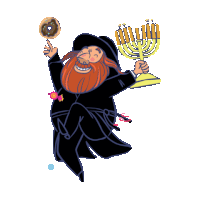 hanukkah STICKER by imoji