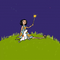 Fourth Of July Dog GIF by Kimmy Ramone