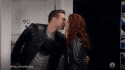 will and grace kiss GIF by NBC