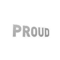 Proud Pride Sticker by Dimensional X Studios
