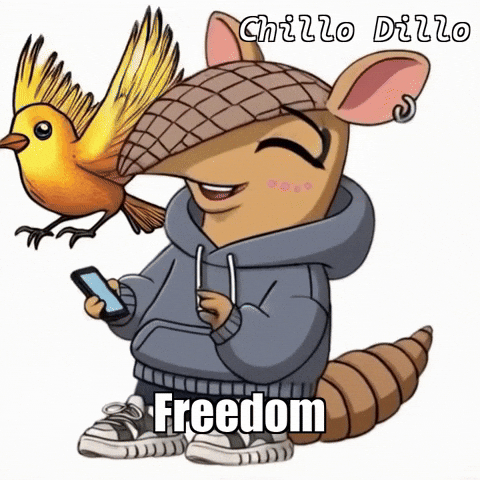 Bird Song GIF by Chillo Dillo