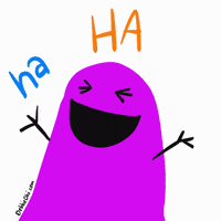 Laugh Lol GIF by Debbie Ridpath Ohi