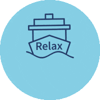 Chill Relaxing Sticker by Mein Schiff® by TUI Cruises