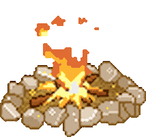 campfire STICKER