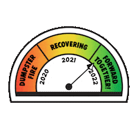 New Years Eve Goodbye Sticker by INTO ACTION