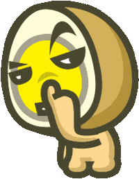 line egg Sticker by miluegg