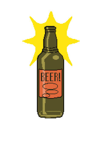 Drunk Party Sticker