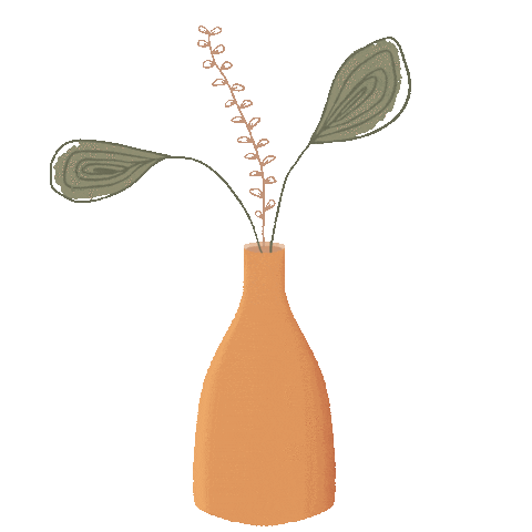 utaricandles leaf candle vase byutari Sticker