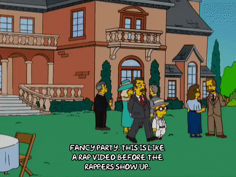 Season 20 Party GIF by The Simpsons