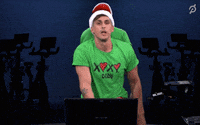 Santa Hat Dancing GIF by Peloton
