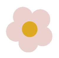 Flower Blush Sticker by mustard made