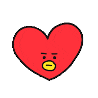 Cartoon Love Sticker