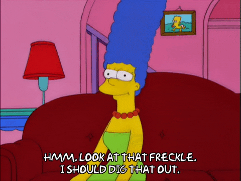 happy marge simpson GIF