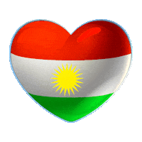 Heart Flag Sticker