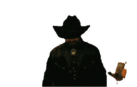 Garth Brooks Cowboy Sticker by YMH Studios