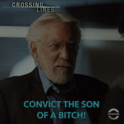 Angry Son Of A Bitch GIF by Ovation TV