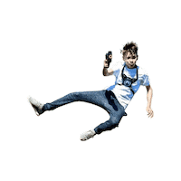 Jumping Mid Air Sticker by ArmoGear