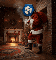 Santa Clause Dancing GIF by Crypto.com