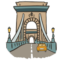 Budapest Sztuu Sticker