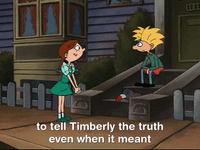 hey arnold nicksplat GIF
