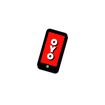 Phone App Sticker by OYO UK