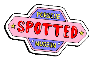 Spot It Catch Me Sticker by Porsche Museum