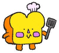 Hungry Food Sticker by Katharine Kow