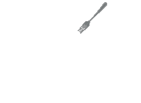 Fork Kitchen Utensils Sticker