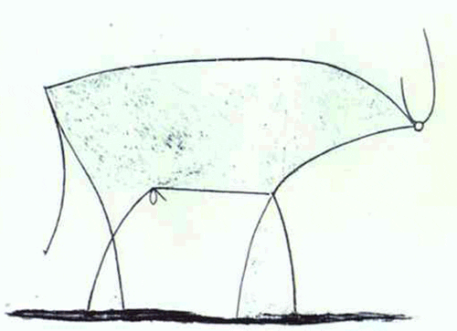 pablo picasso art GIF by G1ft3d