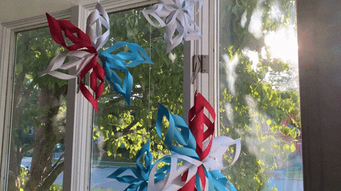 TableSettingIsMyLife giphyupload fourth of july paper stars GIF