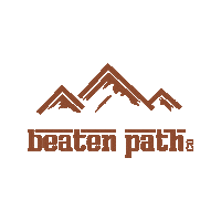 beatenpathco clothing brand smile hard miles dittmar beaten path Sticker