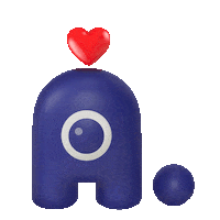 Heart Love Sticker by SK Adot