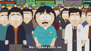 kyle broflovski crowd GIF by South Park 