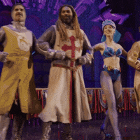 Dance Party GIF by Monty Python's Spamalot