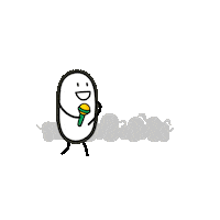 Good Vibes Singing Sticker by Tic Tac Polska