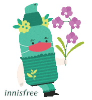 innisfreesingapore love animal mask selfie Sticker