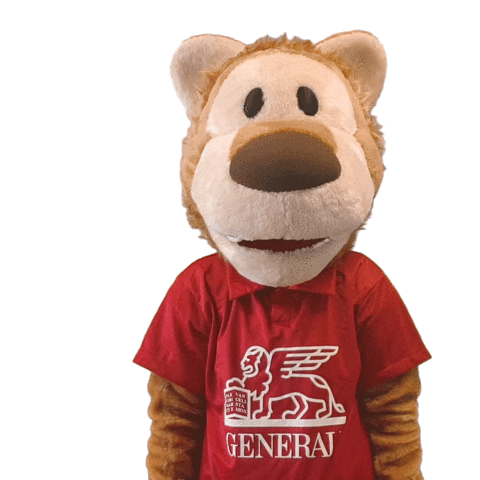 Lion Lev Sticker by Generali.si