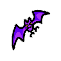 Halloween Circle Sticker