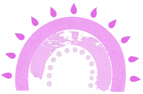 Rainbow Springtime Sticker