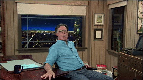 Stephen Colbert GIF by The Late Show With Stephen Colbert