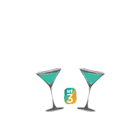 Gin Tonic Cheers Sticker by No.3 Gin