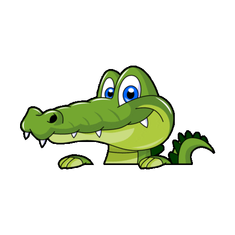 mascot alligator STICKER by imoji
