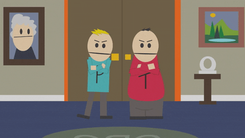 angry terrance and phillip GIF by South Park 