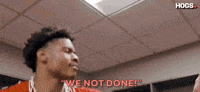 March Madness Coach Cal GIF by Hogs+